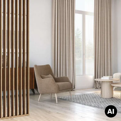 Lamele Ścianka lamelowa Woodwall Dąb Saragossa, 33610329001