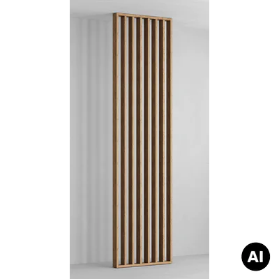 Lamele Ścianka lamelowa Woodwall Dąb Saragossa, 33610329001