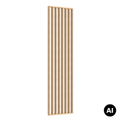 Lamele Ścianka lamelowa Woodwall Dąb Saragossa, 33610329001