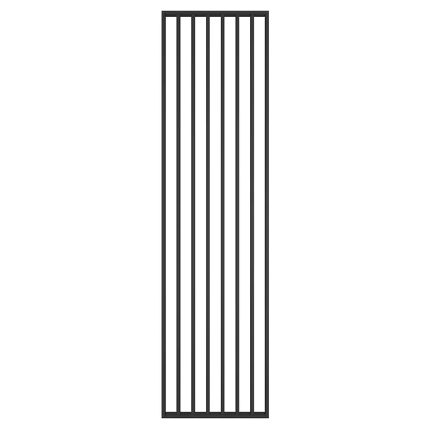 Lamele Ścianka lamelowa Woodwall Czarna, 33610329003