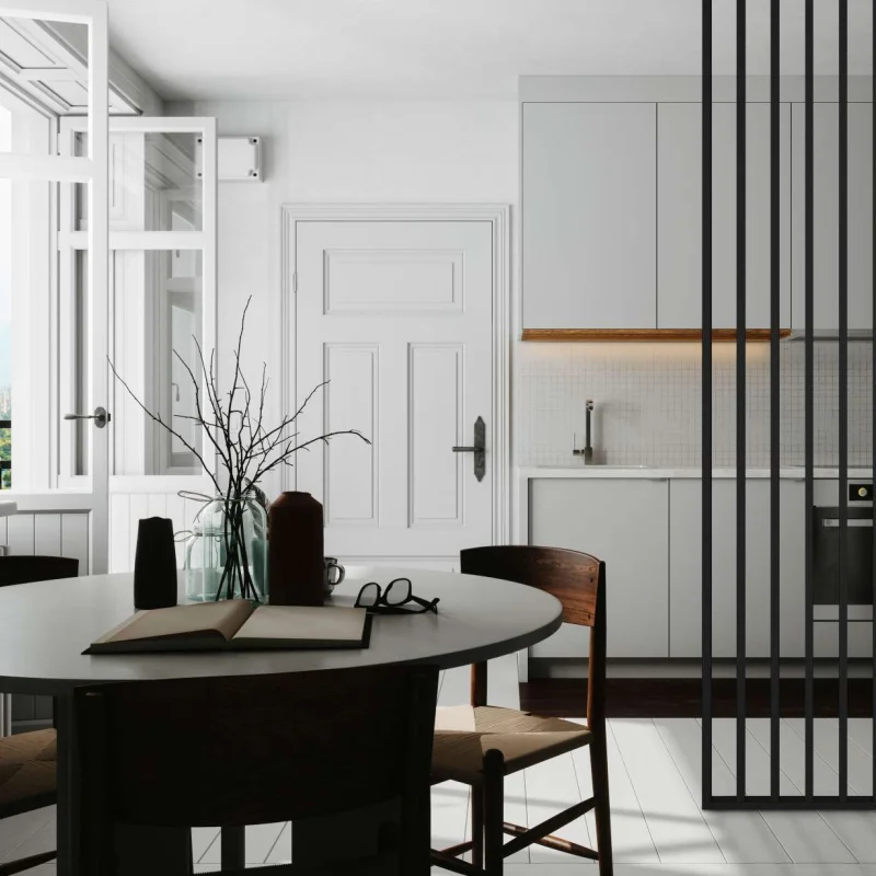 Lamele Ścianka lamelowa Woodwall Czarna, 33610329003 - 5