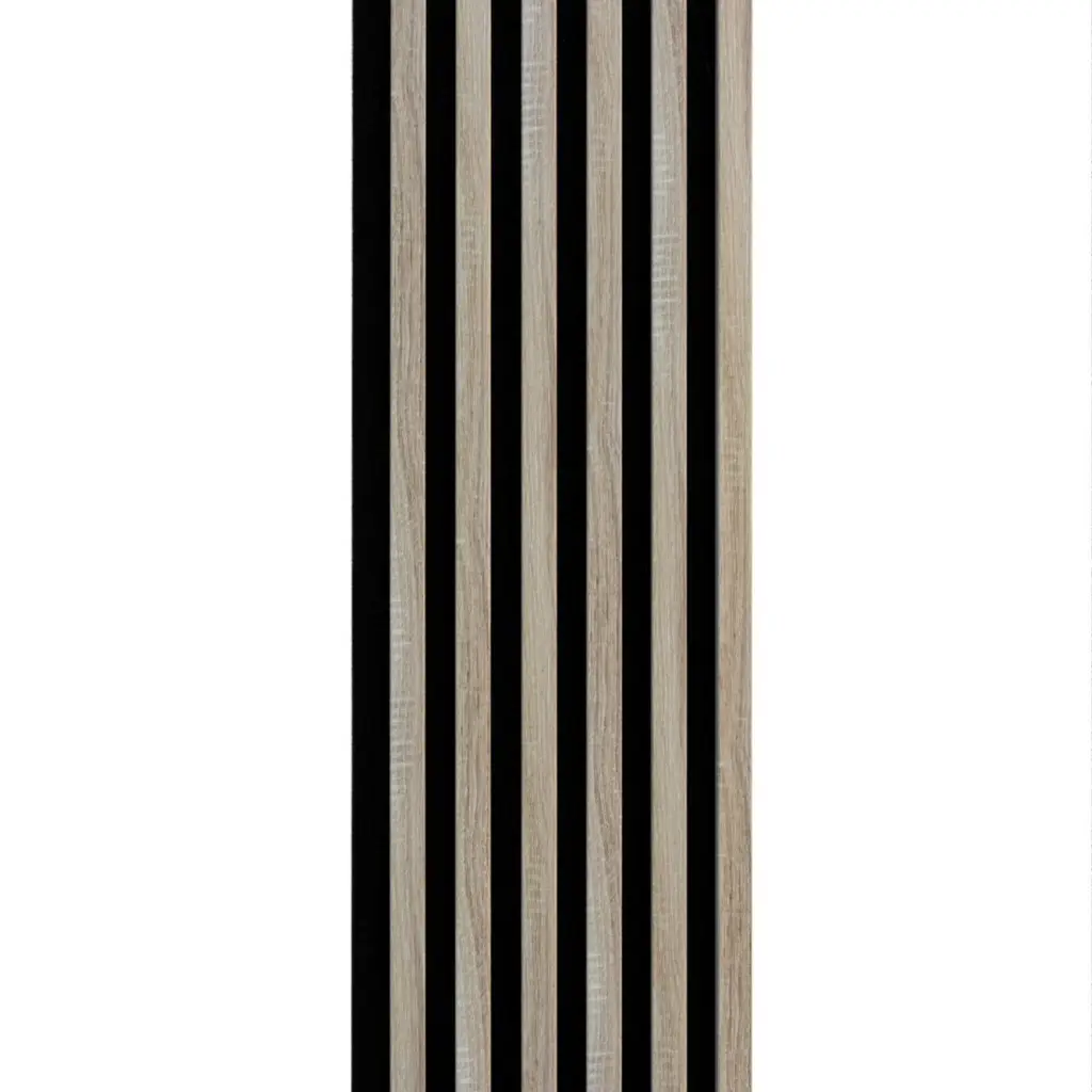 Lamele Panel lamelowy na filcu dąb sonoma 2700 x 308 mm, 53615641102, Lamele, Woodline, Marbet Design