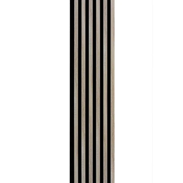 Lamele Panel lamelowy na filcu dąb sonoma 2700 x 308 mm, 53