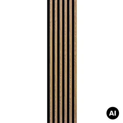 Lamele Panel lamelowy na filcu dąb jasny 2700 x 308 mm, 53615641103