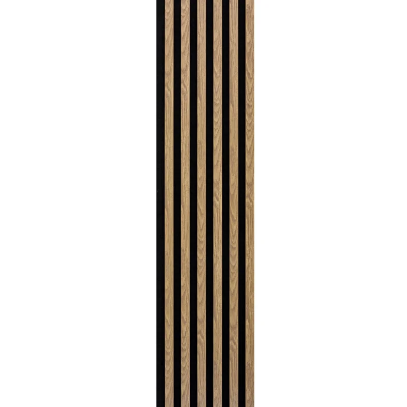 Lamele Panel lamelowy na filcu dąb jasny 2700 x 308 mm, 536