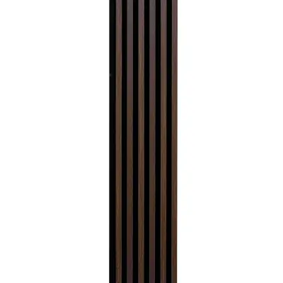 Lamele Panele lamelowe na filcu dąb ciemny 2700 x 308 mm, 53615641104