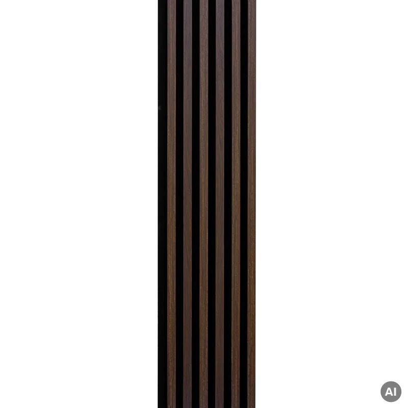 Lamele Panele lamelowe na filcu dąb ciemny 2700 x 308 mm, 5