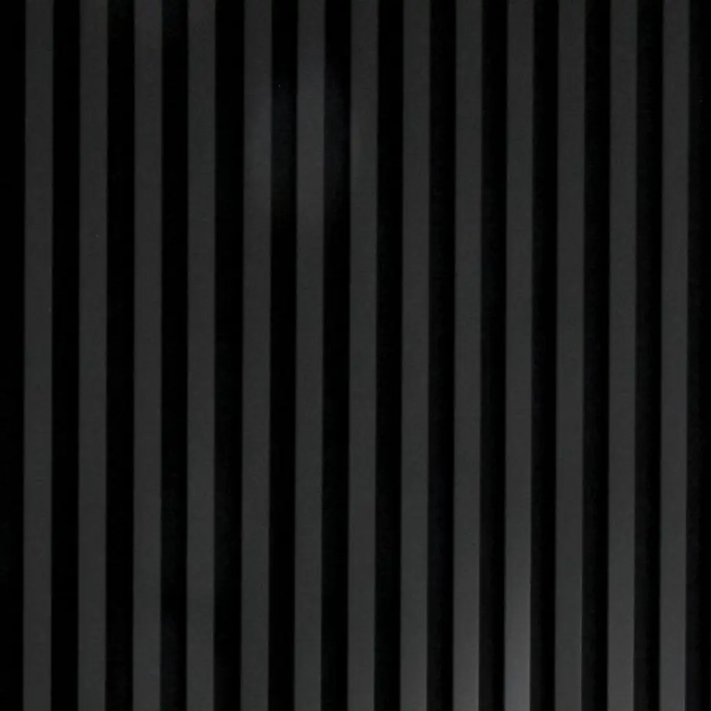 Lamele Panel lamelowy na filcu czarny mat 2700  x 408 mm, 53615642101, Lamele, Woodline, Marbet Design