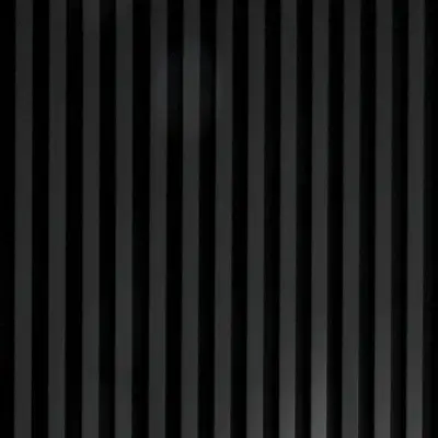 Lamele Panel lamelowy na filcu czarny mat 2700  x 408 mm, 53615642101
