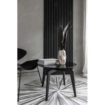 Lamele Panel lamelowy na filcu czarny mat 2700  x 408 mm, 53615642101