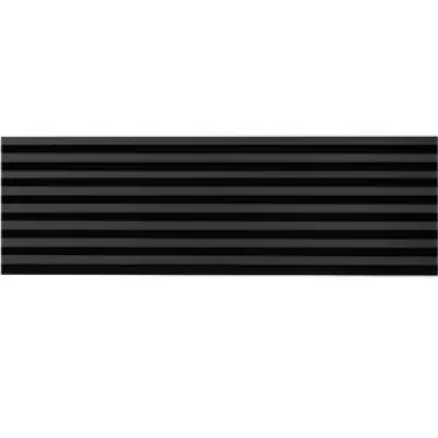 Lamele Panel lamelowy na filcu czarny mat 2700  x 408 mm, 53615642101