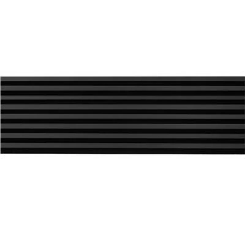 Lamele Panel lamelowy na filcu czarny mat 2700  x 408 mm, 53