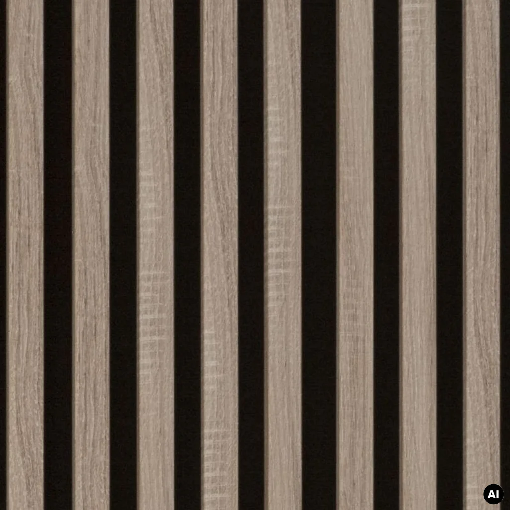 Lamele Panel lamelowy na filcu dąb sonoma 2700 x 408 mm, 53615642102, Marbet Design
