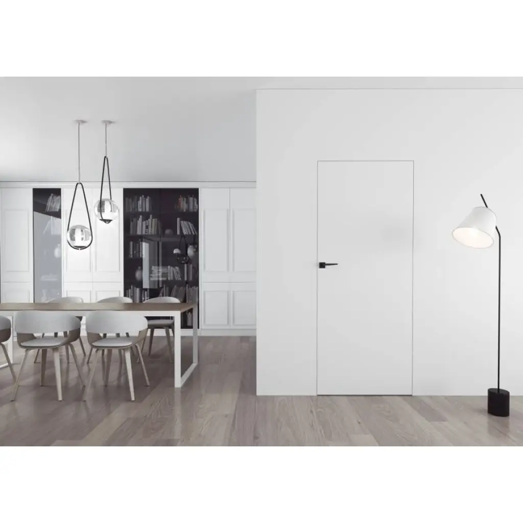 Ościeżnica aluminiowa Biała Sara Eco 2 przylgowa Lewa 80 3z, 5901316110627, Ościeżnica, Sara Eco 2, DRE