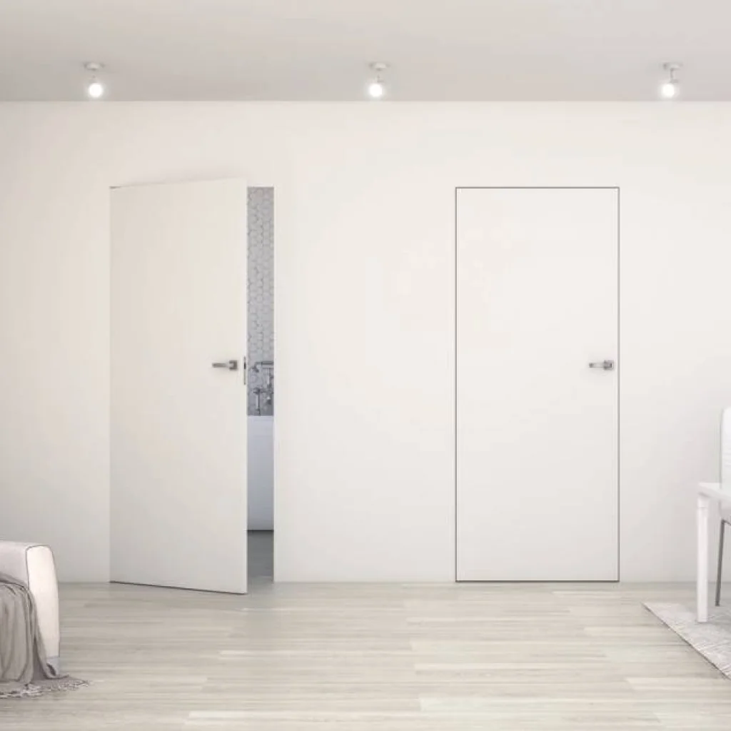 Ościeżnica aluminiowa Biała Sara Eco 2 odwrotna przylga Lewa 70 3z, 5901316110542, Ościeżnica, Sara Eco 2, DRE