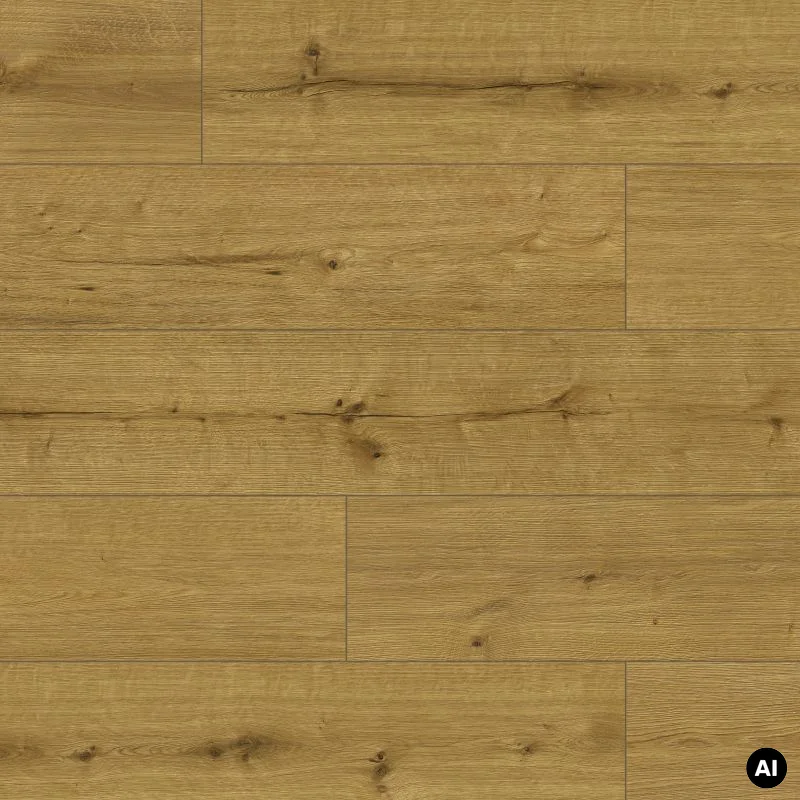 Panele winylowe ze zintegrowanym podkładem Pure Mid Brown K