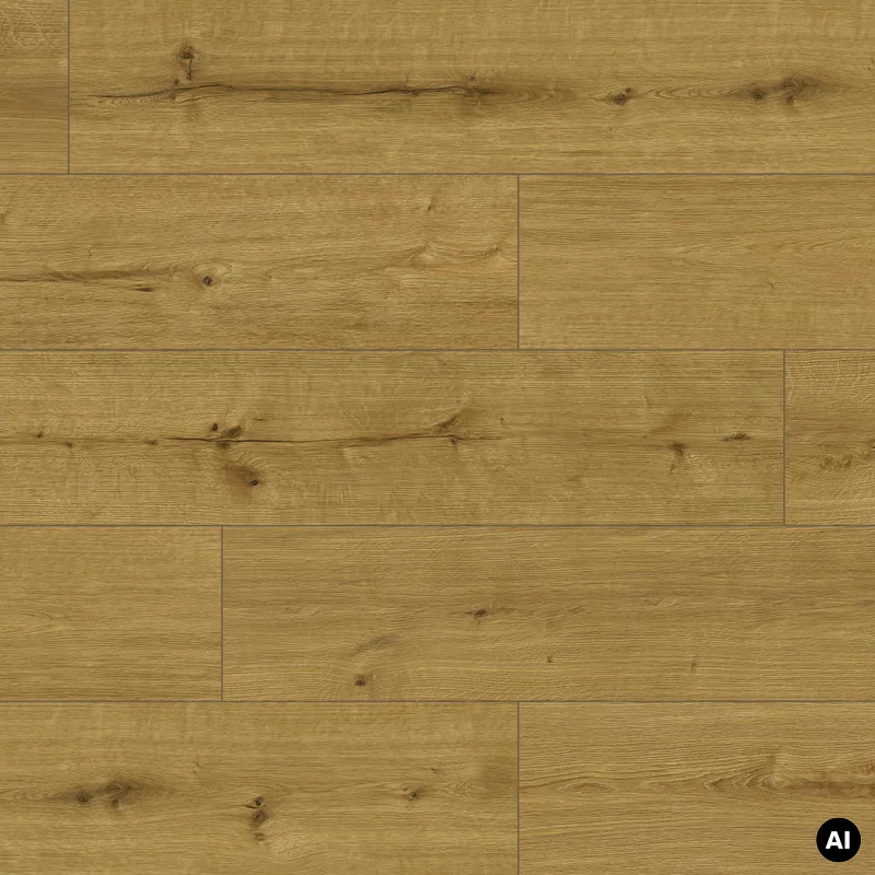 Panele winylowe ze zintegrowanym podkładem Pure Mid Brown K