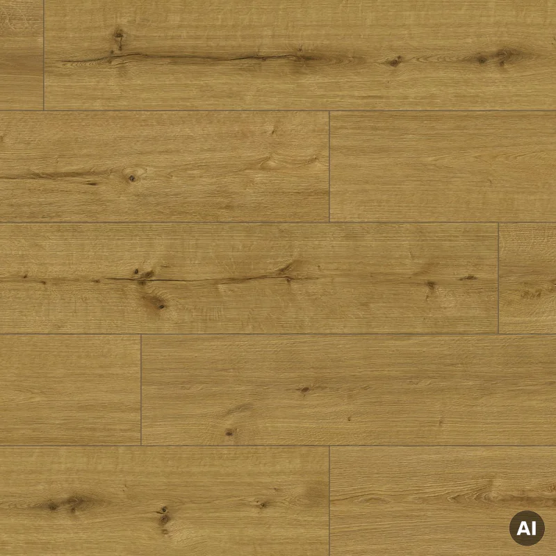 Panele winylowe ze zintegrowanym podkładem Pure Mid Brown K