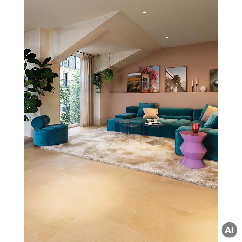 Panele winylowa Concrete Sand CAL DB-4095 Klasa 33 2.5 mm -