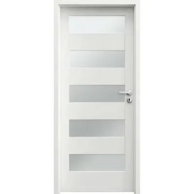 Komplet Drzwi + Ościeżnica Porta Trim Lite B.5 Lewe 80 Przylgowe, SPXTB50L08DBI0SZ3KA300