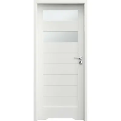 Komplet Drzwi + Ościeżnica Regulowana Porta Trim Lite B.2 Lewe 80 Przylgowe WC z podcięciem wentylacyjnym, SPXTB20L08DBIWSB3KA300