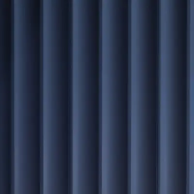 Lamele kolorowe Supra Mat London Blues U 3011 Wave, 120038628