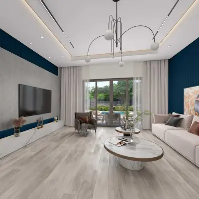 Lamele kolorowe Supra Mat London Blues U 3011 Wave, 120038628