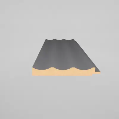 Listwa startowa Matt Soft Touch Storm Grey 726 Lewa Wave, 120038788