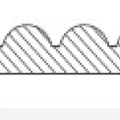 Listwa startowa Supramat Sahara Cream 3019 Lewa Oval, 120043142