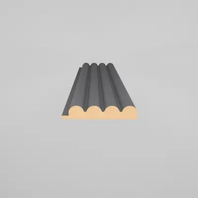 Listwa zakończeniowa Matt Soft Touch Relax Green 735 Prawa Oval, 120043128