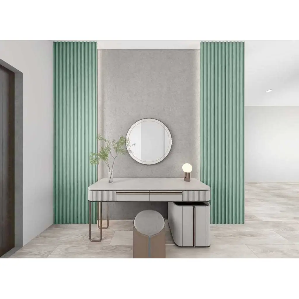 Lamele kolorowe Matt Soft Touch Relax Green O 735 Oval, 120042200, Lamele, Lamele kolorowe, AGT