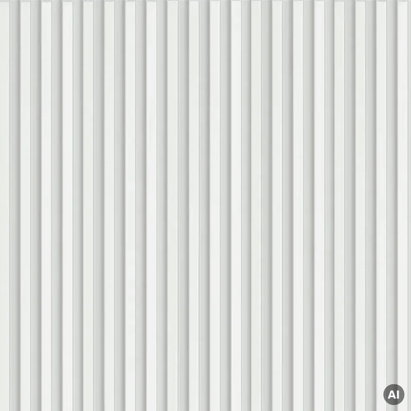 Lamele wodoodporne Białe S, Y00010