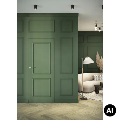 Drzwi ukryte Porta HIDE Bezprzylgowe (otwierane na zewnątrz) Prawe 70cm plaster miodu, SPA1110P07LBP0A7U0H000