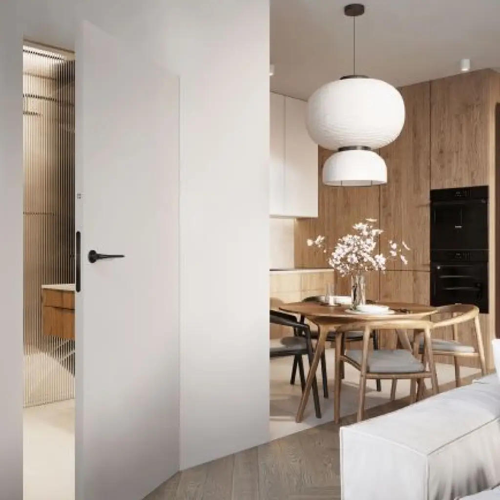 Drzwi ukryte Porta HIDE Bezprzylgowe (otwierane na zewnątrz) Prawe 80cm plaster miodu, SPA1110P08LBP0A7U0H000, Drzwi wewnętrzne, Porta HIDE, PORTA