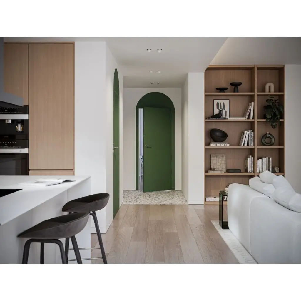 Drzwi ukryte Porta HIDE Bezprzylgowe (otwierane na zewnątrz) Prawe 80cm plaster miodu, SPA1110P08LBP0A7U0H000, Drzwi wewnętrzne, Porta HIDE, PORTA