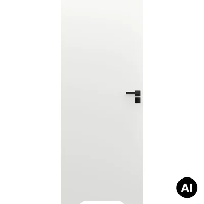 Drzwi ukryte Porta HIDE WC Bezprzylgowe (otwierane na zewnątrz) Lewe 80cm plaster miodu, SPA1110L08LBPWAYU0H000