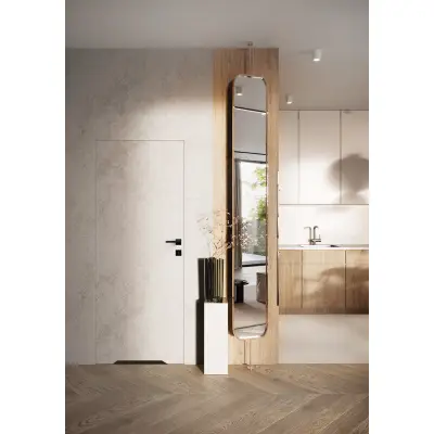 Drzwi ukryte Porta HIDE WC Bezprzylgowe (otwierane na zewnątrz) Lewe 70cm  plaster miodu, SPA1110L07LBPWAYU0H000