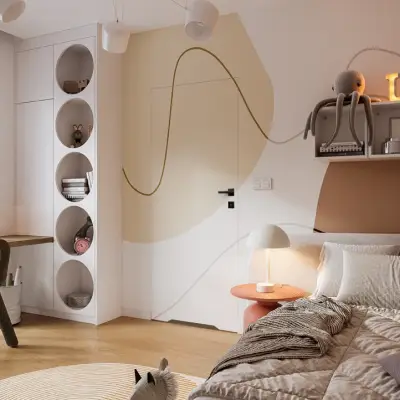 Drzwi ukryte Porta HIDE WC Bezprzylgowe (otwierane na zewnątrz) Lewe 70cm  plaster miodu, SPA1110L07LBPWAYU0H000