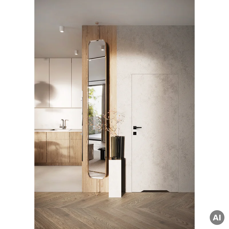 Drzwi ukryte Porta HIDE Bezprzylgowe WC (otwierane na zewną