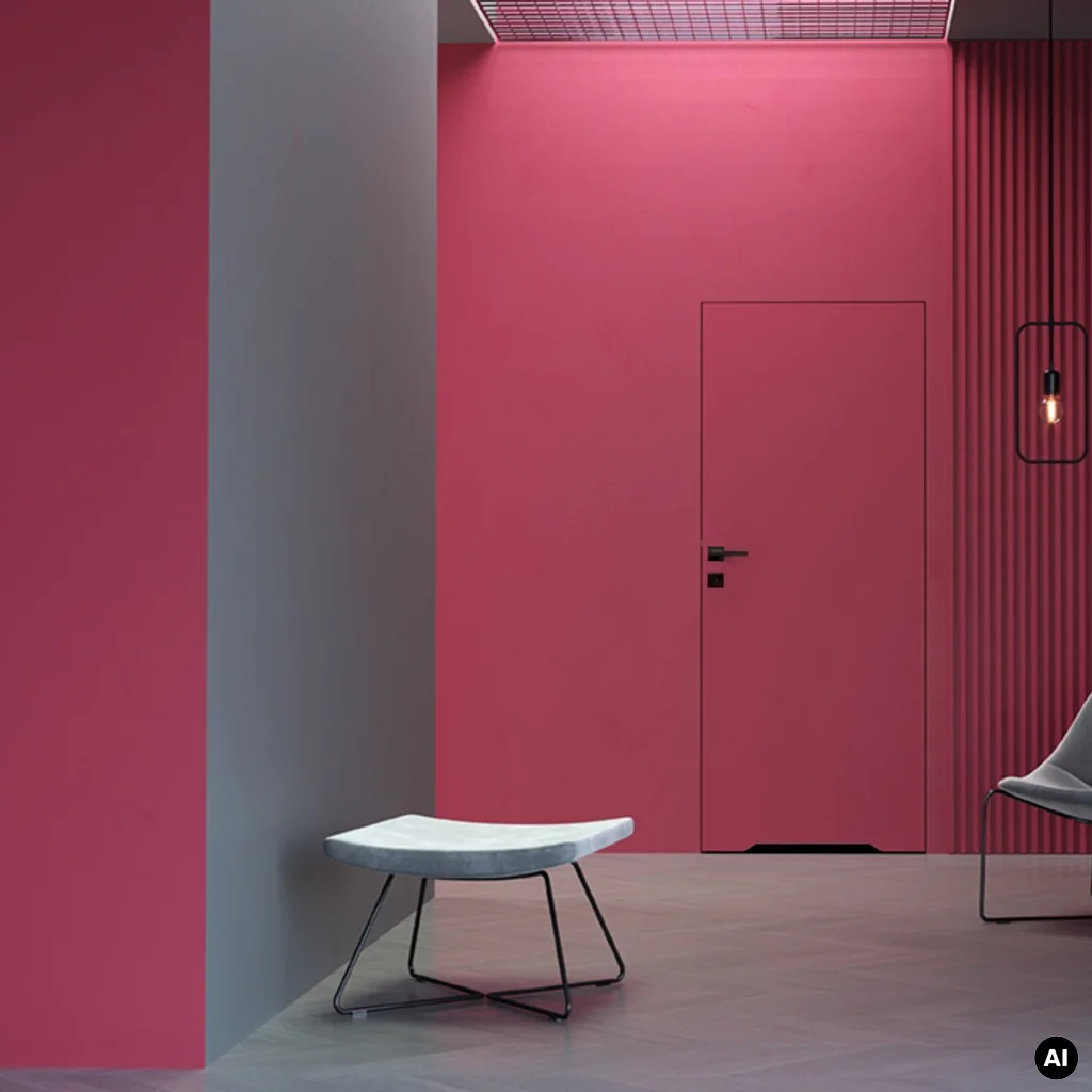 Drzwi ukryte Porta HIDE Bezprzylgowe WC (otwierane na zewnątrz) Prawe 80cm plaster miodu, SPA1110P08LBPWAYU0H000, Drzwi wewnętrzne, PORTA HIDE, PORTA