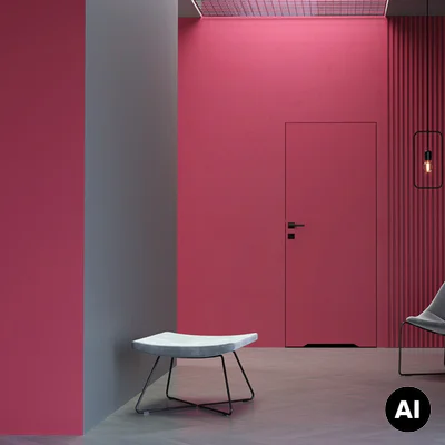 Drzwi ukryte Porta HIDE Bezprzylgowe WC (otwierane na zewnątrz) Prawe 80cm plaster miodu, SPA1110P08LBPWAYU0H000