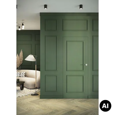 Drzwi ukryte Porta HIDE Bezprzylgowe (otwierane na zewnątrz) Lewe 70cm plaster miodu, SPA1110L07LBP0A7U0H000