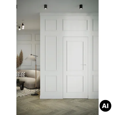 Drzwi ukryte Porta HIDE Bezprzylgowe (otwierane na zewnątrz) Lewe 70cm plaster miodu, SPA1110L07LBP0A7U0H000
