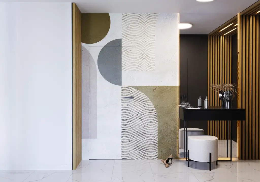 Drzwi ukryte Porta HIDE Bezprzylgowe (otwierane na zewnątrz)  Lewe 80cm plaster miodu, SPA1110L08LBP0A7U0H000, Drzwi wewnętrzne, Porta HIDE, PORTA