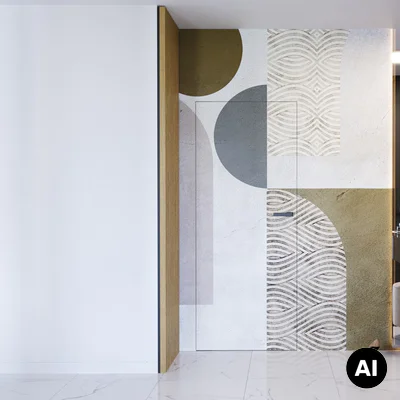 Drzwi ukryte Porta HIDE Bezprzylgowe (otwierane na zewnątrz)  Lewe 80cm plaster miodu, SPA1110L08LBP0A7U0H000