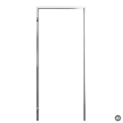 Ościeżnica do drzwi ukryte Porta Hide odwrotna przylga (otwierane do wewnątrz) Lewa 80cm, OPP100LL080000AN200000