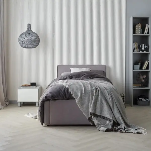 Panele winylowe SPC z podkładem Jodełka Dąb Denver Klasa