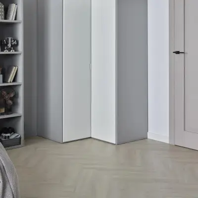 Panele winylowe SPC z podkładem Jodełka Dąb Denver Klasa 33 6 mm, 6067550