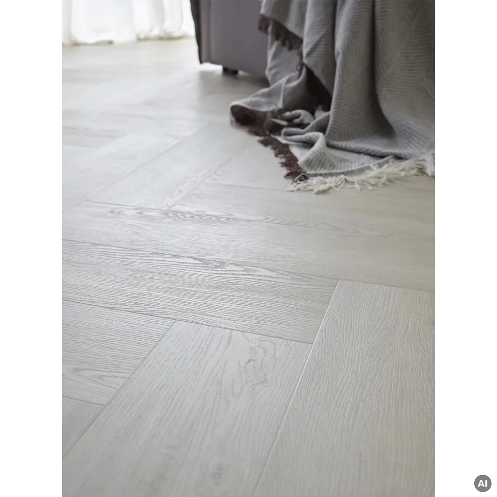 Panele winylowe SPC z podkładem Jodełka Dąb Denver Klasa 33 6 mm, 6067550, Panele winylowe, Rega, VOX