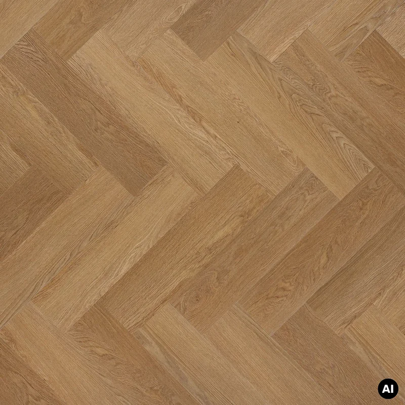 Panele winylowe SPC z podkładem Jodełka Dąb Montana Klasa
